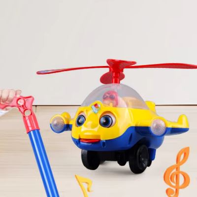 Trotteur Bebe - ToyPlane™ - Grand jaune