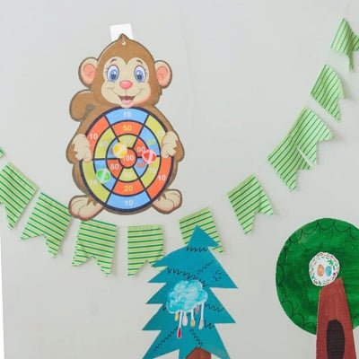 Jeu de fléchettes - CartoonToys™ -  Singe