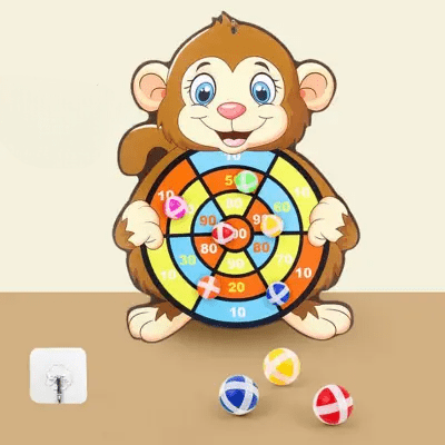 Jeu de fléchettes - CartoonToys™ -  Singe