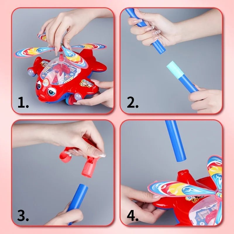 Trotteur Bebe - ToyPlane™ - Petit rouge