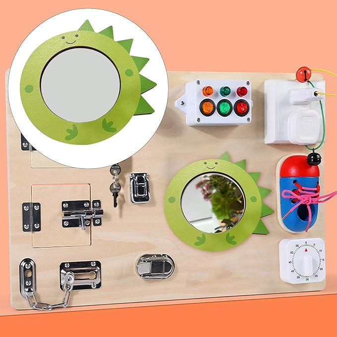 Jouet Montessori - CraftBoard™ - Miroir Vert