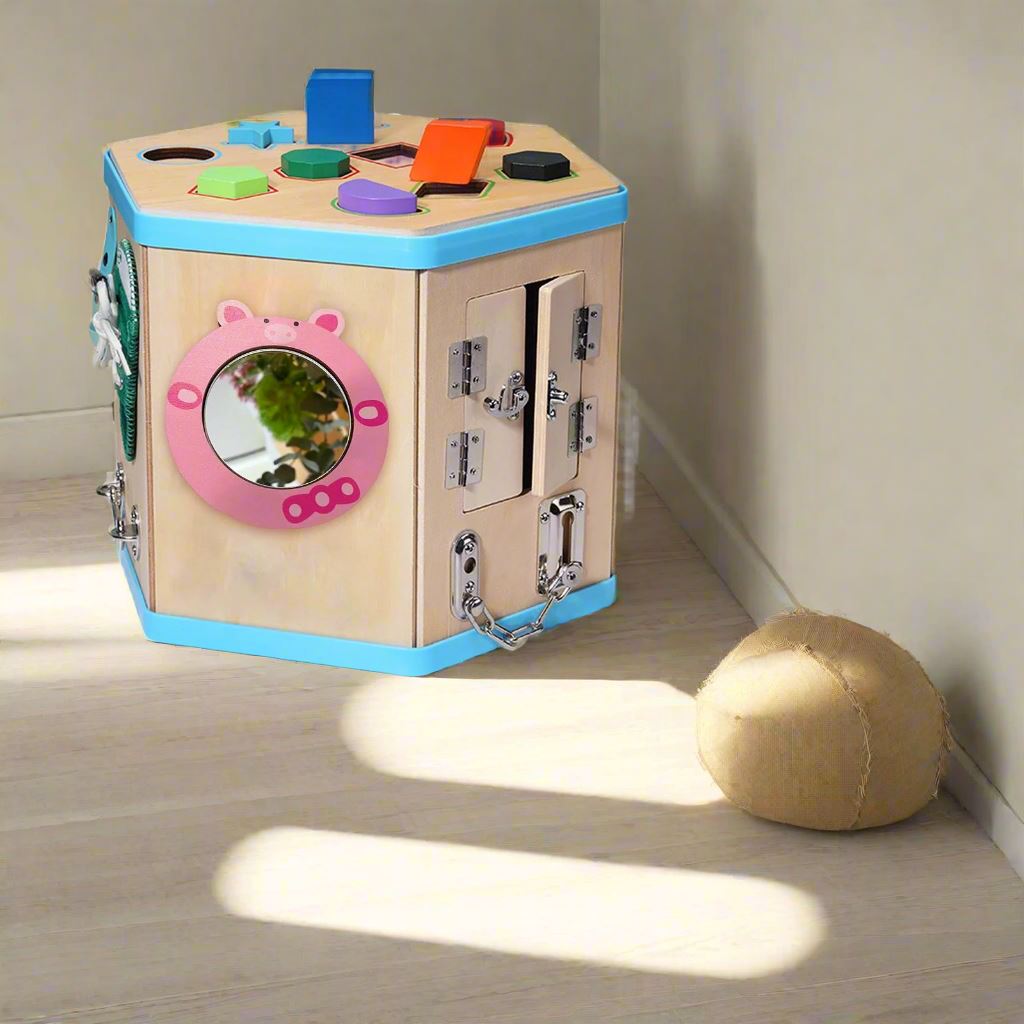 Jouet Montessori - CraftBoard™ - Miroir Rose